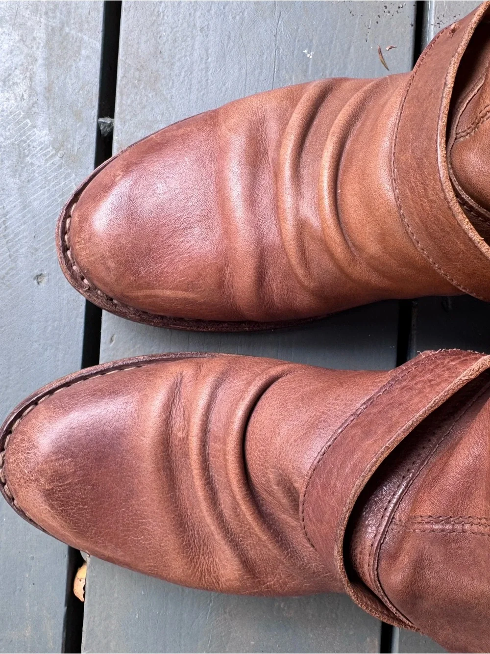 Fiorentini + Baker brown leather Eternity boots size 9.5/ 10 - Picture 5 of 7